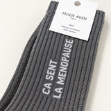 Chaussettes femme à message pailletées - Félicie Aussi Félicie Aussi Hersée Paris 9