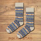 Chaussettes nordiques chaudes en coton - Polar Star