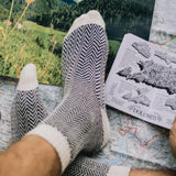 Chaussettes nordiques chaudes en coton - Polar Star