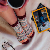 Chaussettes nordiques chaudes en coton - Polar Star