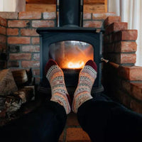Chaussettes nordiques chaudes en coton - Polar Star