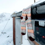 Chaussettes nordiques chaudes en coton - Polar Star