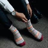 Chaussettes nordiques chaudes en coton - Polar Star