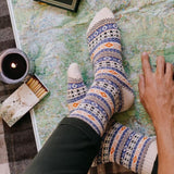 Chaussettes nordiques chaudes en coton - Polar Star