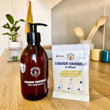 Liquide Vaisselle naturel à diluer - Flacon et recharge Anotherway Anotherway Hersée Paris 9