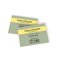 Papier d'Arménie carnet traditionnel triple - Papier d'Arménie Papier d'Arménie Hersée Paris 9