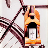 Porte Bouteille Cuir La Bouclée Originale 75 cl Gold La Bouclée Hersée Paris 9