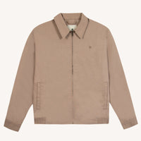 Blouson Dourdan en canvas de coton doublé taupe - Faguo Faguo Hersée Paris 9