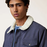 Blouson veste Seillon homme coton recyclé doublure sherpa - Faguo Faguo Hersée Paris 9