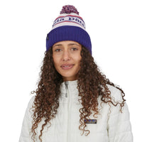 Bonnet à pompon Powder Town Beanie recyclé - Patagonia Patagonia Hersée Paris 9
