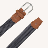 Ceinture tressée extensible polyester recyclé coloris unis - Faguo Faguo Hersée Paris 9