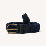 Ceinture tressée extensible polyester recyclé coloris unis - Faguo Faguo Hersée Paris 9