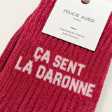 Chaussettes femme à message pailletées - Félicie Aussi Félicie Aussi Hersée Paris 9