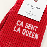Chaussettes femme à message pailletées - Félicie Aussi Félicie Aussi Hersée Paris 9
