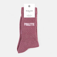 Chaussettes femme à message pailletées - Félicie Aussi Félicie Aussi Hersée Paris 9
