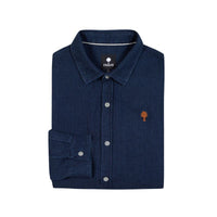 Chemise Iraty homme coupe droite ajustée coton recyclé - Faguo Faguo Hersée Paris 9