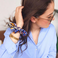 Chouchou upcyclé éthique made in Paris - Laure Derrey Laure Derrey Hersée Paris 9