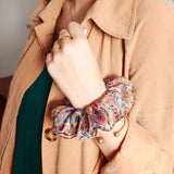 Chouchou upcyclé éthique made in Paris - Laure Derrey Laure Derrey Hersée Paris 9