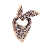 Foulard carré 60×60 bandana en coton imprimé - Bonheur du Jour Paris Bonheur du Jour Paris Hersée Paris 9