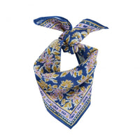 Foulard carré 60×60 bandana en coton imprimé - Bonheur du Jour Paris Bonheur du Jour Paris Hersée Paris 9