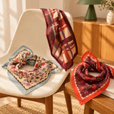 Foulard Dupitta 50 x 50 cm en voile de coton - Apaches Collections Apaches Collections Hersée Paris 9