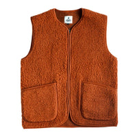 Gilet en laine bouclée Pepitco - veste sans manches unisexe - Coldbreaker Coldbreaker Hersée Paris 9