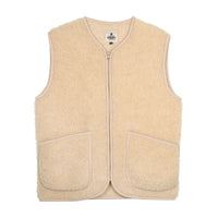 Gilet en laine bouclée Pepitco - veste sans manches unisexe - Coldbreaker Coldbreaker Hersée Paris 9