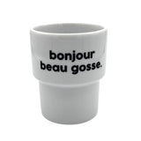 Gobelet « Bonjour » à message - Félicie Aussi Félicie Aussi Hersée Paris 9