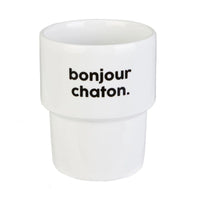 Gobelet « Bonjour » à message - Félicie Aussi Félicie Aussi Hersée Paris 9