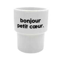 Gobelet « Bonjour » à message - Félicie Aussi Félicie Aussi Hersée Paris 9