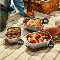 Lunch Box inox étanche micro-ondes 600 ml / 900 ml / 1.2 L - Black & Blum Black & Blum Hersée Paris 9