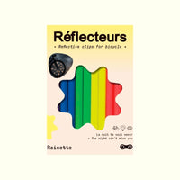 Réflecteurs haute visibilité pour rayons de vélo - Rainette Rainette Hersée Paris 9
