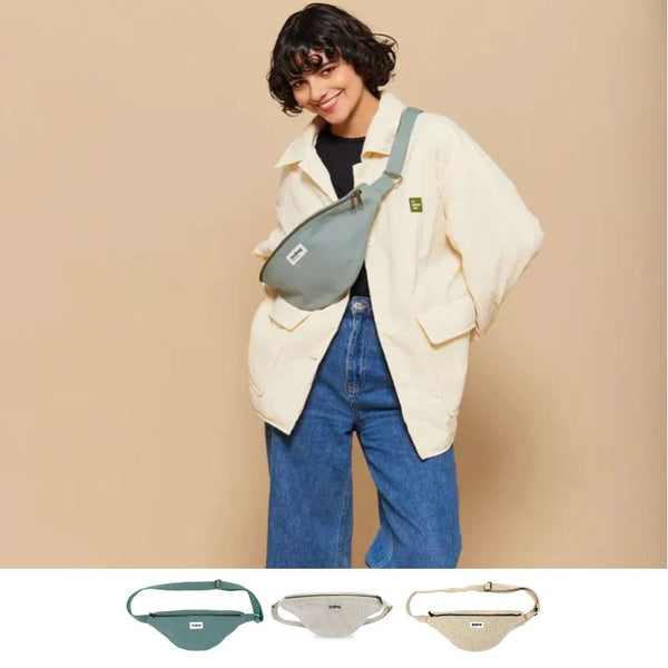 Sac Banane L Sasha Coton Bio - Hindbag Hindbag Hersée Paris 9
