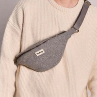 Sac banane Olivia effet lainé - Hindbag Hindbag Hersée Paris 9