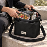 Sac isotherme Lunch Bag grand format roll-top recyclé 10 L - Black & Blum Black & Blum Hersée Paris 9