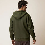 Sweat à capuche zippé Meygal sherpa molleton coton - Faguo Faguo Hersée Paris 9