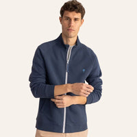 Sweat zippé Horte molleton gratté matières recyclées - Faguo Faguo Hersée Paris 9