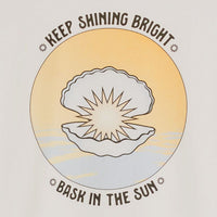 T-shirt Natural Shell coton bio imprimé - Andrés Hidalgo - Bask in the Sun Bask in the Sun Hersée Paris 9