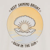 T-shirt Natural Shell coton bio imprimé - Andrés Hidalgo - Bask in the Sun Bask in the Sun Hersée Paris 9