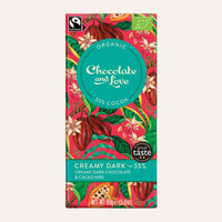 Tablette Chocolat Noir 55% Crémeux Bio Creamy Dark - Chocolate & Love Chocolate & Love Hersée Paris 9