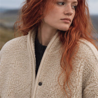 Veste en laine bouclée Folka Jacket Ultralight - Coldbreaker Coldbreaker & Sheep by the Sea Hersée Paris 9