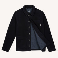 Veste Lorge homme laine mélangée boutonnée - Faguo Faguo Hersée Paris 9