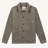 Veste Lorge laine mélangée boutonnée - Faguo Faguo Hersée Paris 9