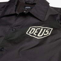 Veste Venice Coach Jacket noire nylon - Deus Ex Machina Deus Ex Machina Hersée Paris 9